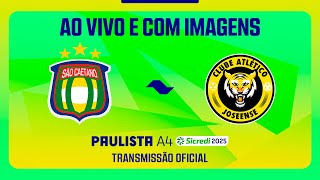 JOGO COMPLETO: SÃO CAETANO X JOSEENSE | RODADA 3 | PAULISTA A4 SICREDI 2025