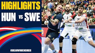 Hungary vs. Sweden Highlights | Day 13 | Men's EHF EURO 2020
