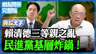 2025.02.27《完整版網友問答》賴清德三等親之亂 民進黨基層炸鍋【亮話天下 網友問答｜郭正亮】@funseeTW @Guovision-TV