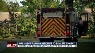 Voluntary evacuations prompted by brush fires lifted in Pasco County