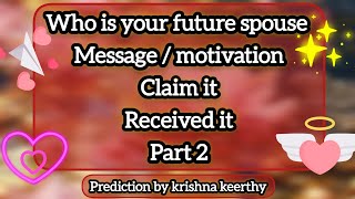 #part 2#who is your spouse part 2 💖உங்கள் வருங்கால மனைவி எப்படி இருப்பார்?✨