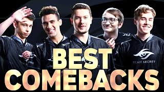 BEST Comebacks of EU-CIS WINTER DPC SEASON 2021 Dota 2
