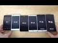 LG G Flex 2 vs. G3 vs. G2 vs. G vs. 4X vs. 2X - Which Is Faster? (4K)