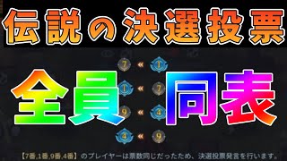 【人狼殺神回】4人最終盤面で全員同票になる数千戦に1度の神試合！！