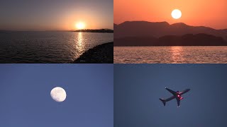 18/05/26 宍道湖の夕日 Sunset Scene at Lake Shinji-ko, Shimane Pref., Japan