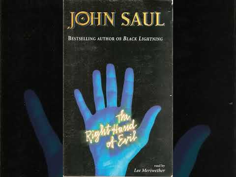 Audiobook "The Right Hand of Evil" by John Saul read by Lee Meriwether 1999 #JohnSaul #Horror
