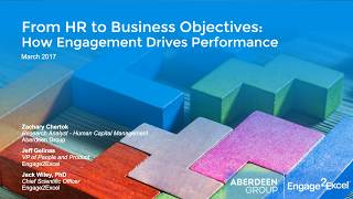 Engage2Excel Aberdeen Webinar on March 28, 2017