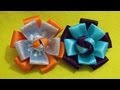 D.I.Y. Quick & Easy Satin Ribbon Flower - Tutorial | MyInDulzens D.I.Y. Quick & Easy Satin Ribbon Flower - Tutorial | MyInDulzens