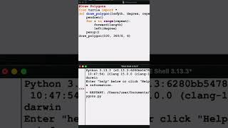 Draw Polygons using Python