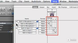 Pro Tools 10 110 : Session Setup Techniques - 2 IO Setup Overview