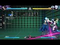 UNDER NIGHT IN-BIRTH II Sys:Celes Gordeau BC Starter Combo Idea Corner 1