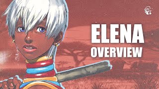 Elena Overview - Street Fighter III: 3rd Strike [4K]