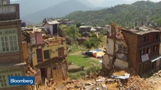 Drone Video of Nepal Earthquake Devastation
