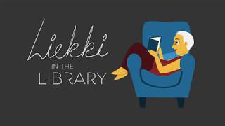 Intro sequence for LIEKKI IN THE LIBRARY