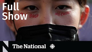 CBC News: The National | Roe v. Wade, Guy Lafleur funeral, Jeopardy! watch party