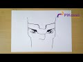 How to Draw Thor Face