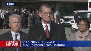 Suffolk County Officials Share Update On Officer Timothy Thrane