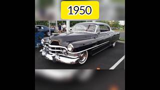 The Evolution of Cadillac car (1950~2021) #shorts #cadillac #carlover #thar #offroad #youtubeshorts