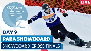 Lillehammer 2021 | Para Snowboard | Snowboard Cross finals (m/w) | WPSS Championships