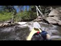 mammoth creek kayaking first descent