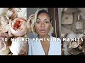 How to Be More Feminine | Radiate Feminine Energy | Micro Habits