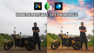 HOW TO REPLACE SKY USING THESE NEW MOBILE APPS 2022 - Editing Tutorial | Pixeleyes