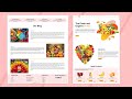 Create A Fruit Website Design Using | HTML & CSS