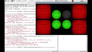 Heating & Security Control Part 14 - Raspberry Pi coding python tkinter gui