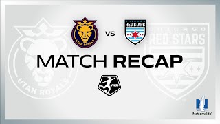 FULL HIGHLIGHTS | Utah Royals FC vs Chicago Red Stars