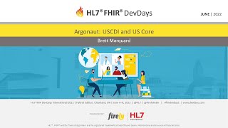 Brett Marquard - Argonaut: USCDI and US Core | DevDays June 2022