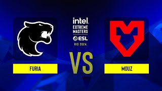 FURIA vs. MOUZ - IEM Rio 2024 - Semifinals