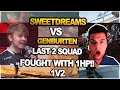 iiTzTimmy Reacts to Sweetdreams  Insane clutch ( 1V2 ) in algs Tournament ( apex legends )