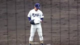 【2017年埼玉西武ライオンズドラ1指名！】2016/11/26齊藤 大将#1(桐蔭学園高→明治大3年)その2