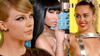 Taylor Swift Takes Whose Side In Nicki Minaj/Miley Cyrus VMA Feud?