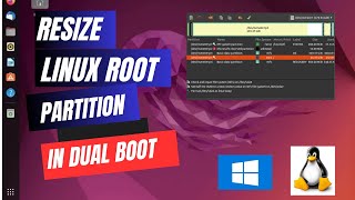 Resize Your Linux Partition in Dual Boot with Windows