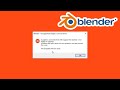 Cara mengatasi error saat buka aplikasi blender - How to fix Blender 3.0.1 OpenGL 3.3 Error