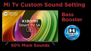 Xiaomi Tv Best Sound Settings (32/43) Dolby Sound DTS