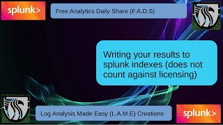Splunk Tutorial | Makeresults create your own custom data in SPL #FADS