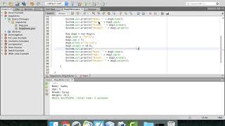 Creating Simple Objects in Java