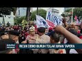 Detik-Detik Ricuh Demo Buruh Penolakan Iuran Tapera di Patung Kuda Jakarta!