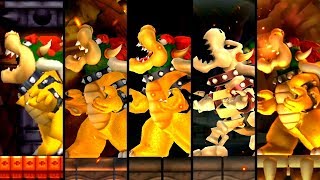 Evolution of Final Castle Levels in New Super Mario Bros. (2006-2019)