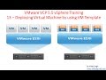 VMware VCP 5.5 :  13 – Deploying Virtual Machine by using Virtual Machine Template