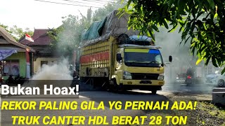 Hard to believe!! HDL truck canter breaks the craziest payload record ever 28 tons