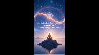 🌙 432 Hz Healing Energy + Delta Binaural Beats | Deep Sleep \u0026 Inner Peace