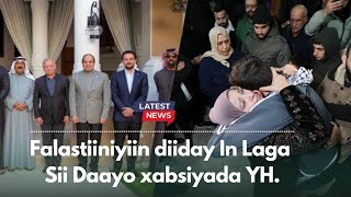 7Falastin oo diiday in la sii daayo, sababta,6 Isra1l oo lagu bedelay 600 Falastin, hogaanka Carabta