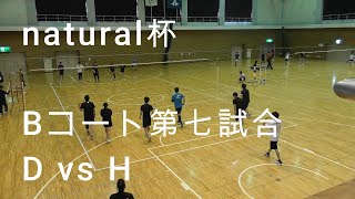 2024.11.3 natural杯 Bリーグ第七試合 D vs H