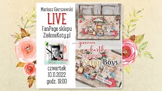 LIVE Gościnny z marką ScrapBoys