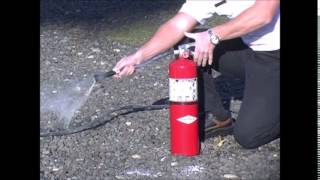 Fire Safety - Fire Extinguisher PASS Method