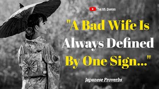 Great Japanese Proverbs and Sayings That Will Make You Wise | Quotes, Aphorism | The US Quotes Part2