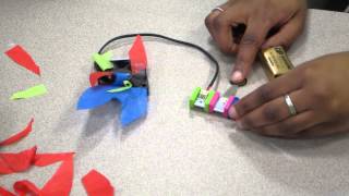 Making a Campfire with littleBits